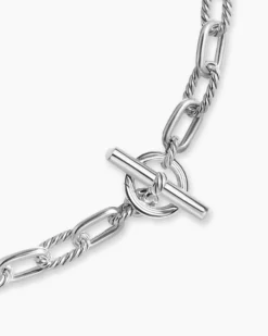 DY Madison® Toggle Chain Necklace Sterling Silver, 8.5mm