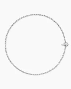 DY Madison® Toggle Chain Necklace Sterling Silver, 3mm