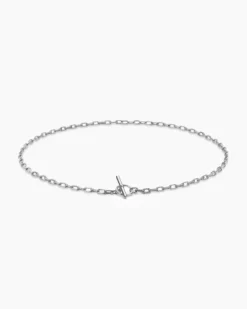 DY Madison® Toggle Chain Necklace Sterling Silver, 3mm