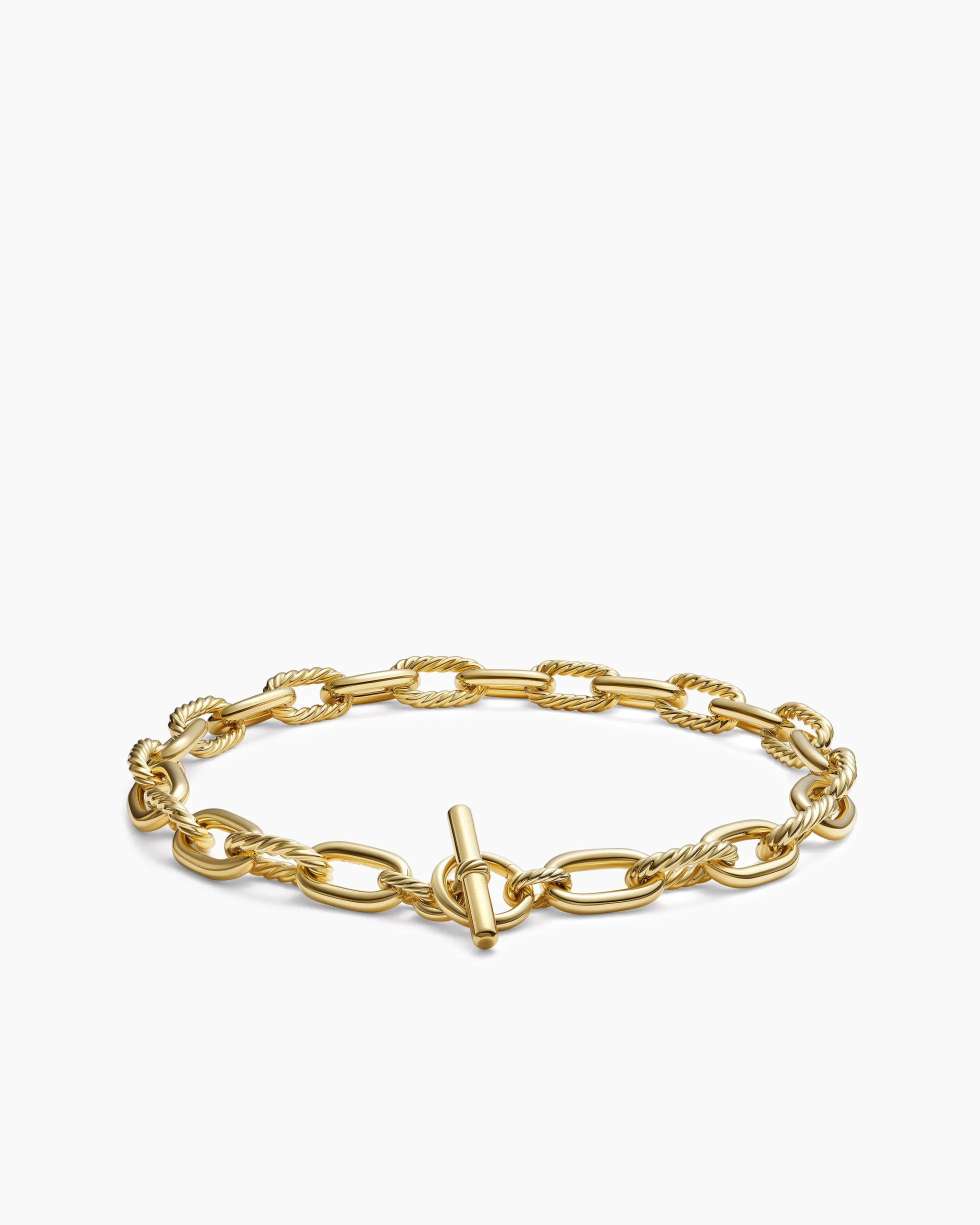 DY Madison® Toggle Necklace 18K Yellow Gold, 13.5mm