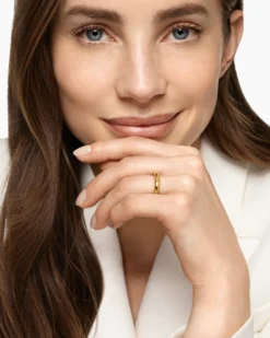 DY Mercer® Band Ring 18K Yellow Gold, 3.7mm