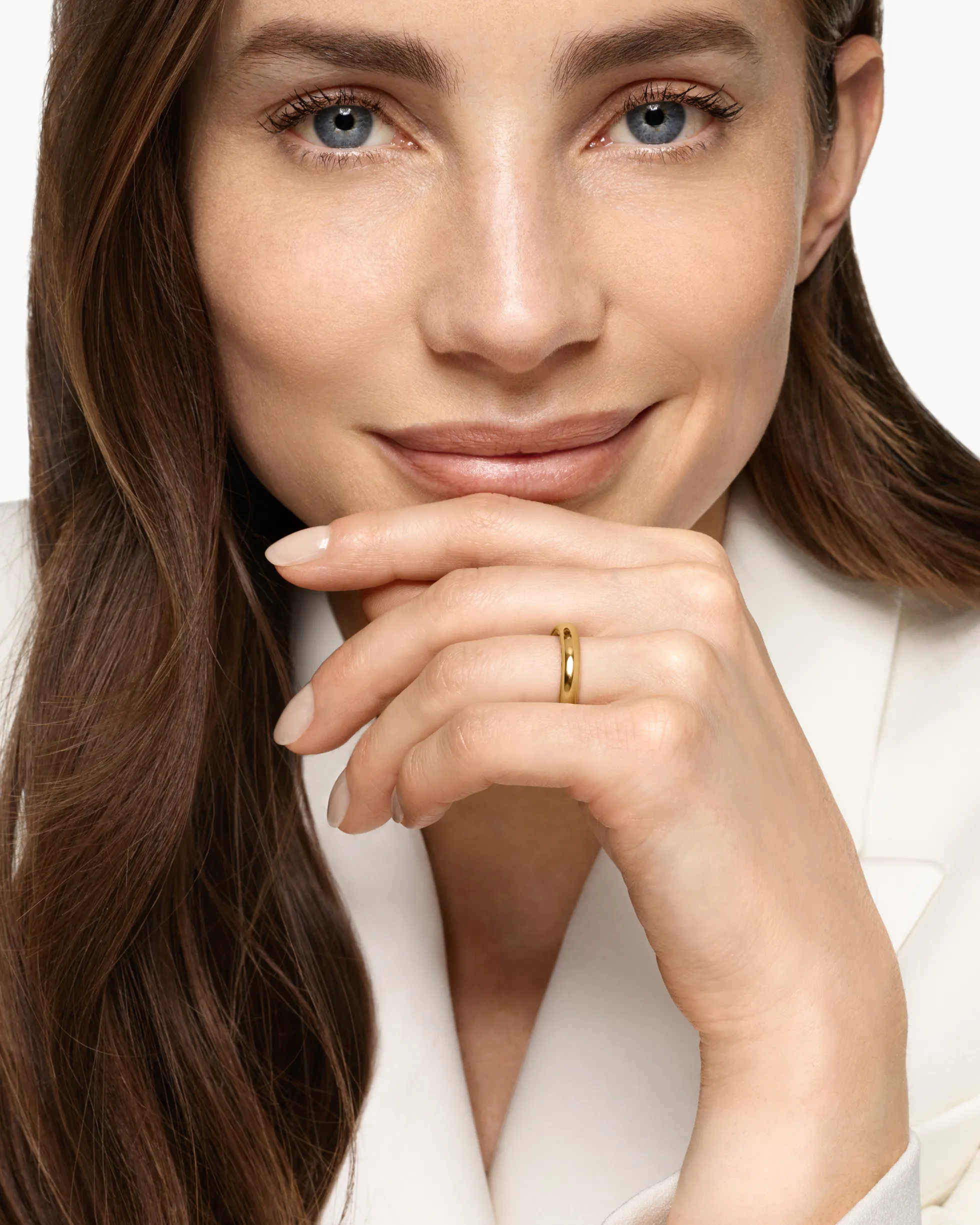 DY Mercer® Band Ring 18K Yellow Gold, 3.7mm