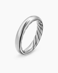 DY Mercer® Band Ring Sterling Silver, 3.7mm