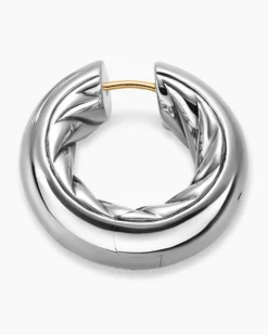 DY Mercer® Hoop Earrings Sterling Silver, 24.7mm