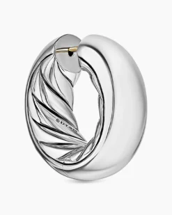 DY Mercer® Hoop Earrings Sterling Silver, 24.7mm