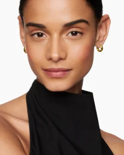 DY Mercer® Micro Hoop Earrings 18K Yellow Gold, 13.4mm