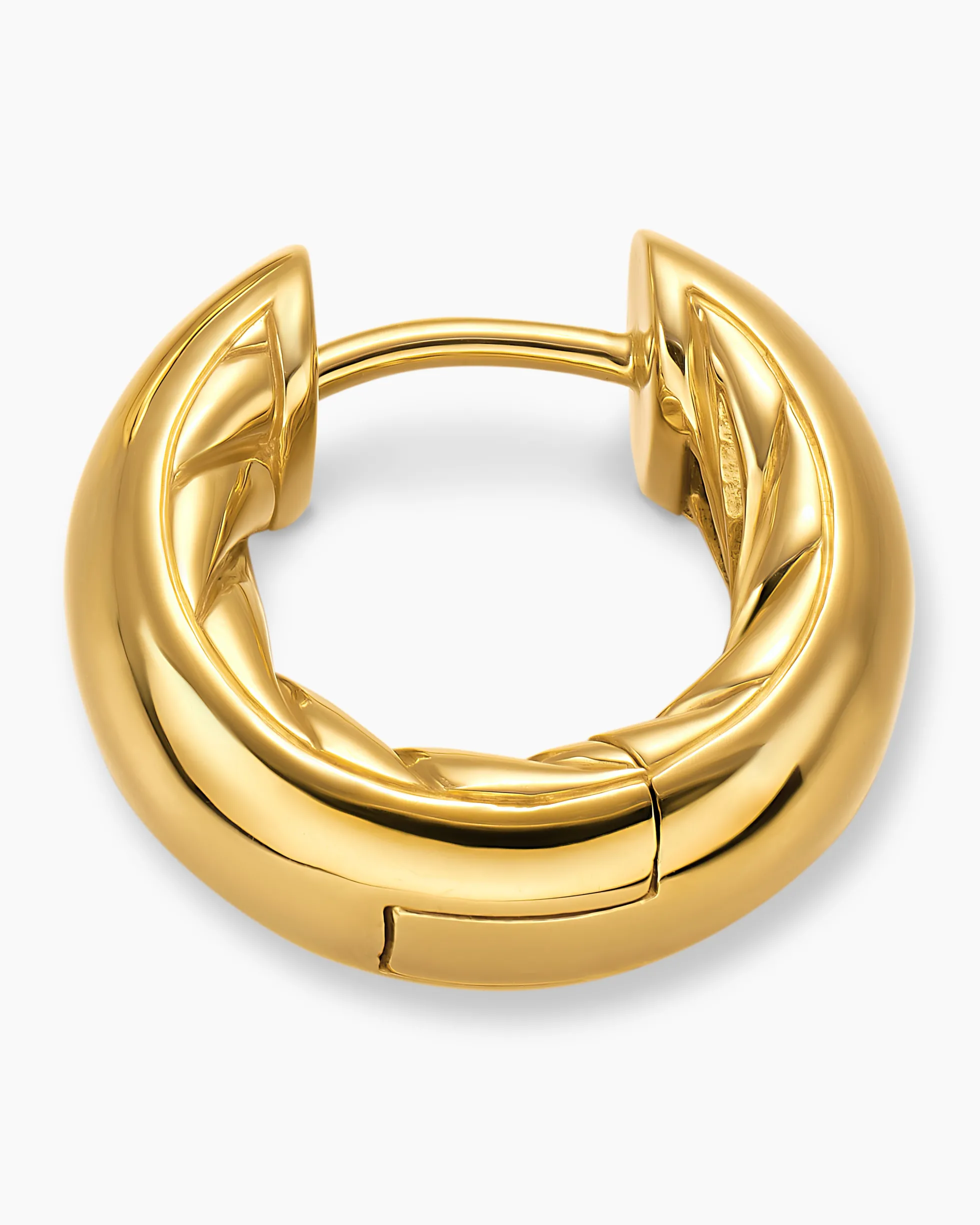DY Mercer® Micro Hoop Earrings 18K Yellow Gold, 13.4mm