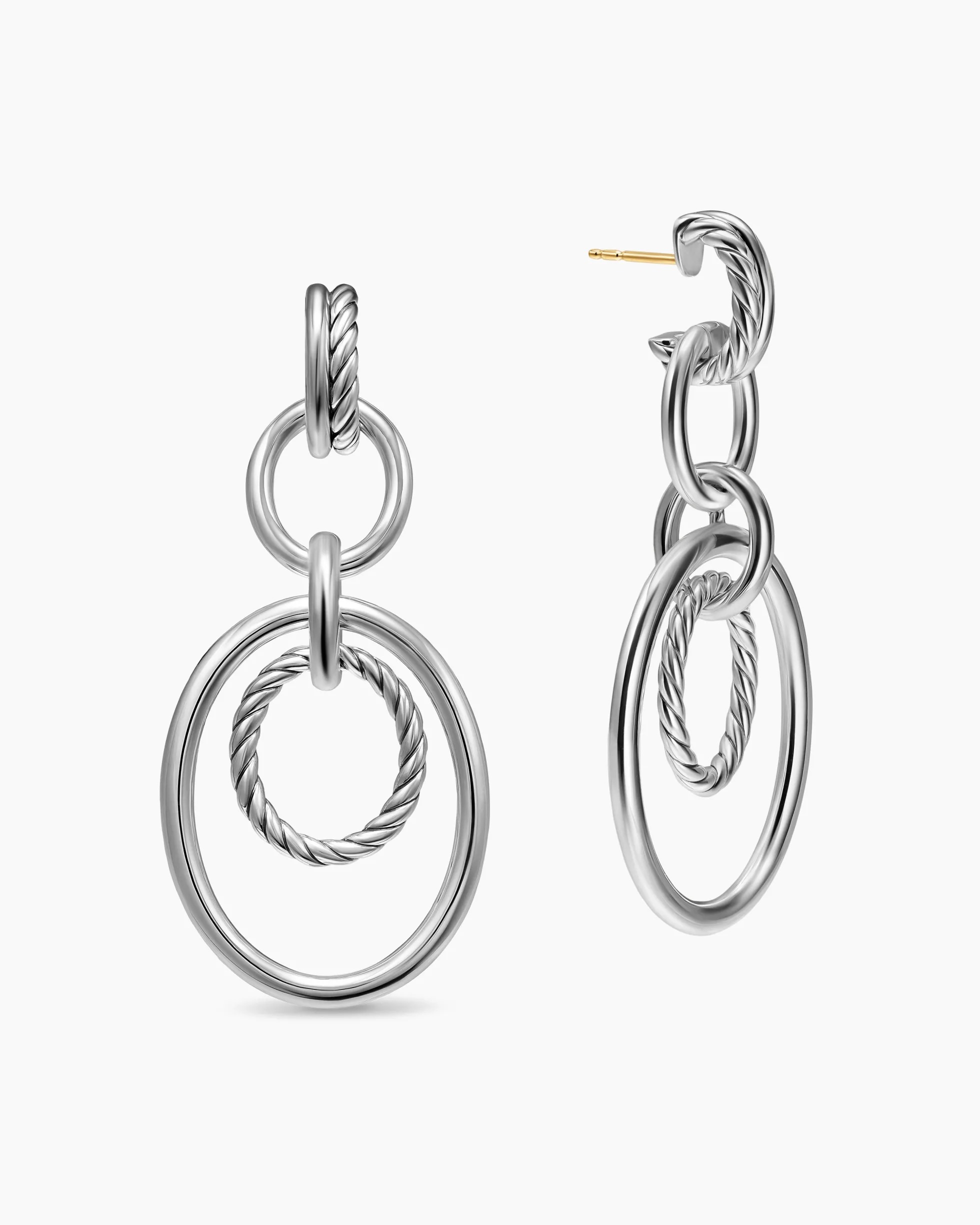 DY Mercer® Mobile Drop Earrings Sterling Silver, 65.7mm