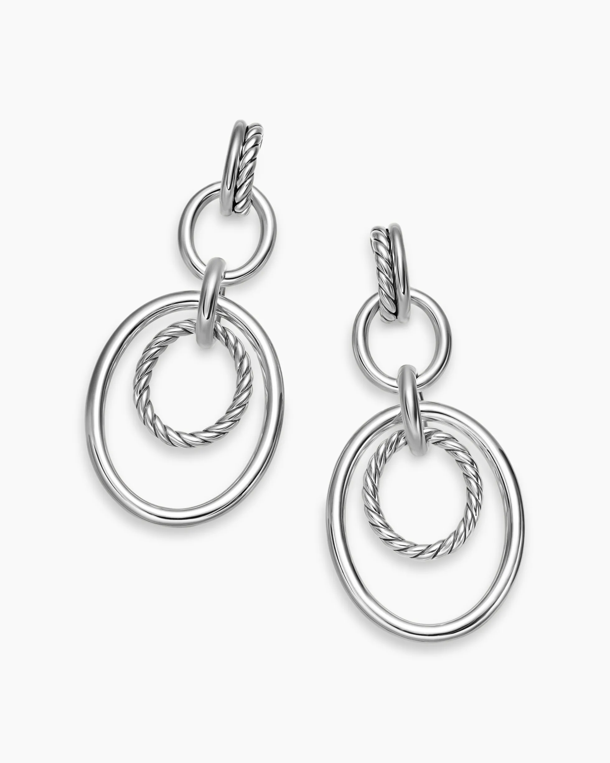 DY Mercer® Mobile Drop Earrings Sterling Silver, 65.7mm