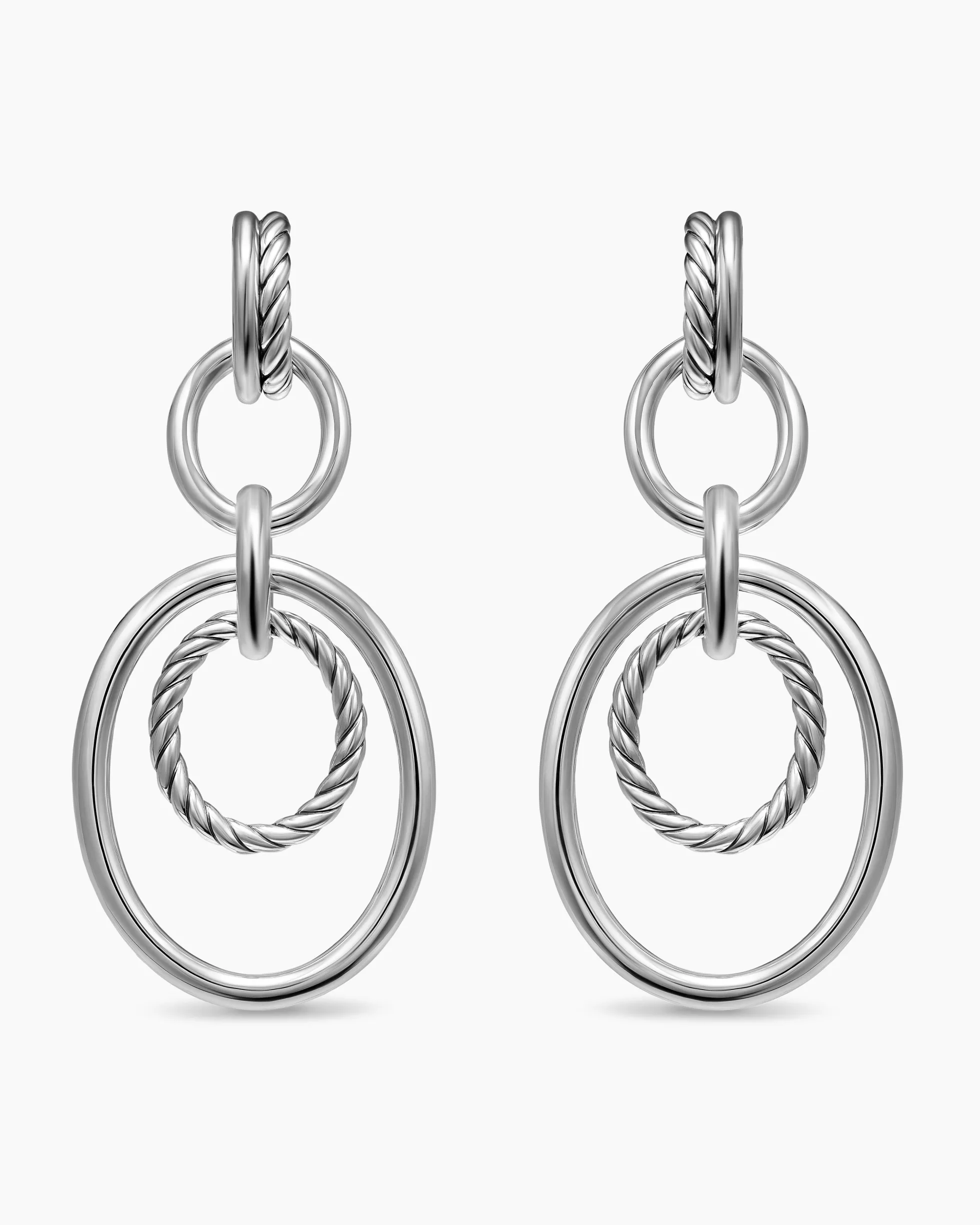 DY Mercer® Mobile Drop Earrings Sterling Silver, 65.7mm