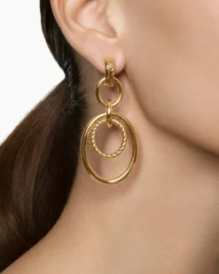 DY Mercer® Mobile Drop Earrings 18K Yellow Gold, 65.7mm