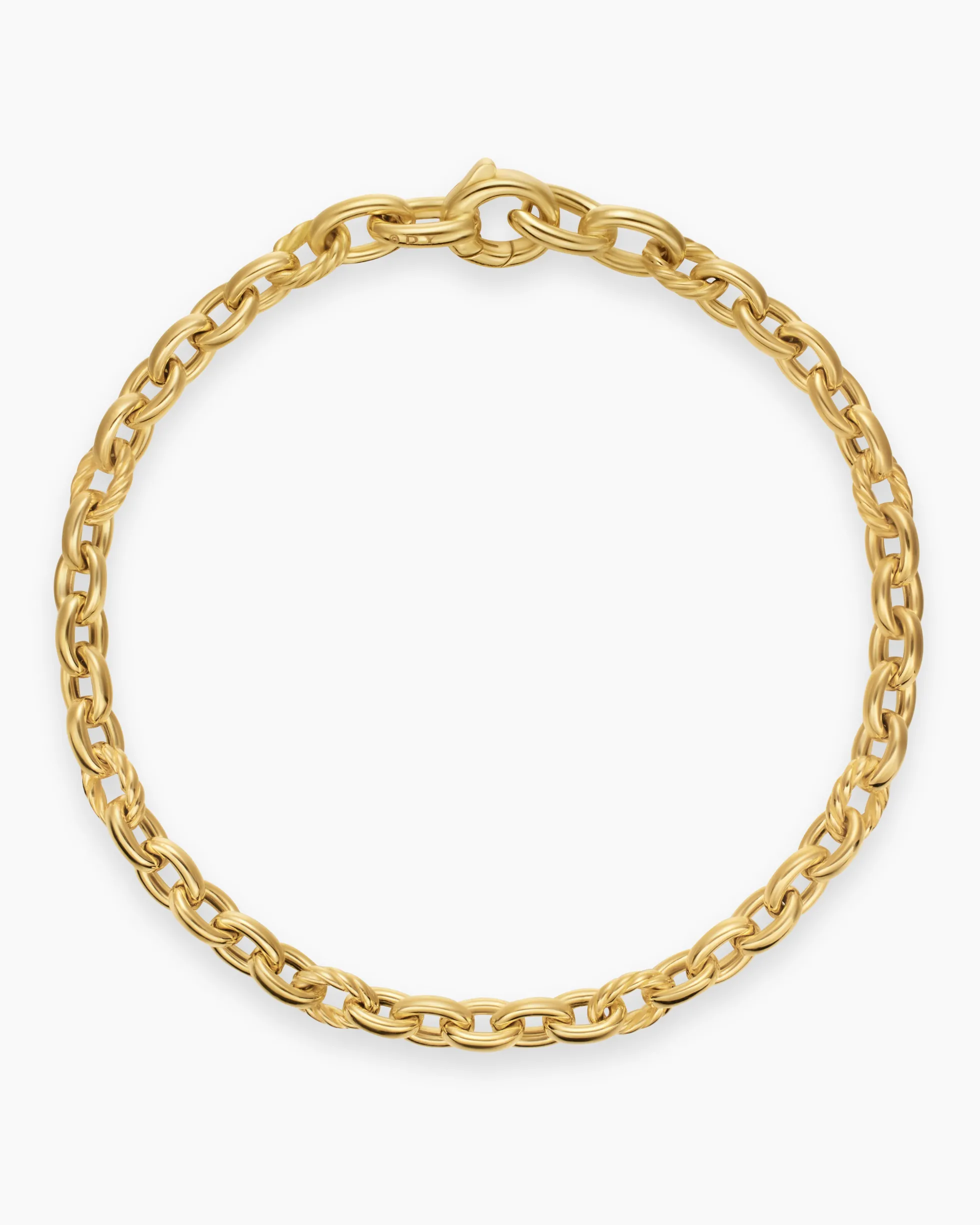 DY Mercer® Petite Chain Bracelet 18K Yellow Gold, 4.5mm