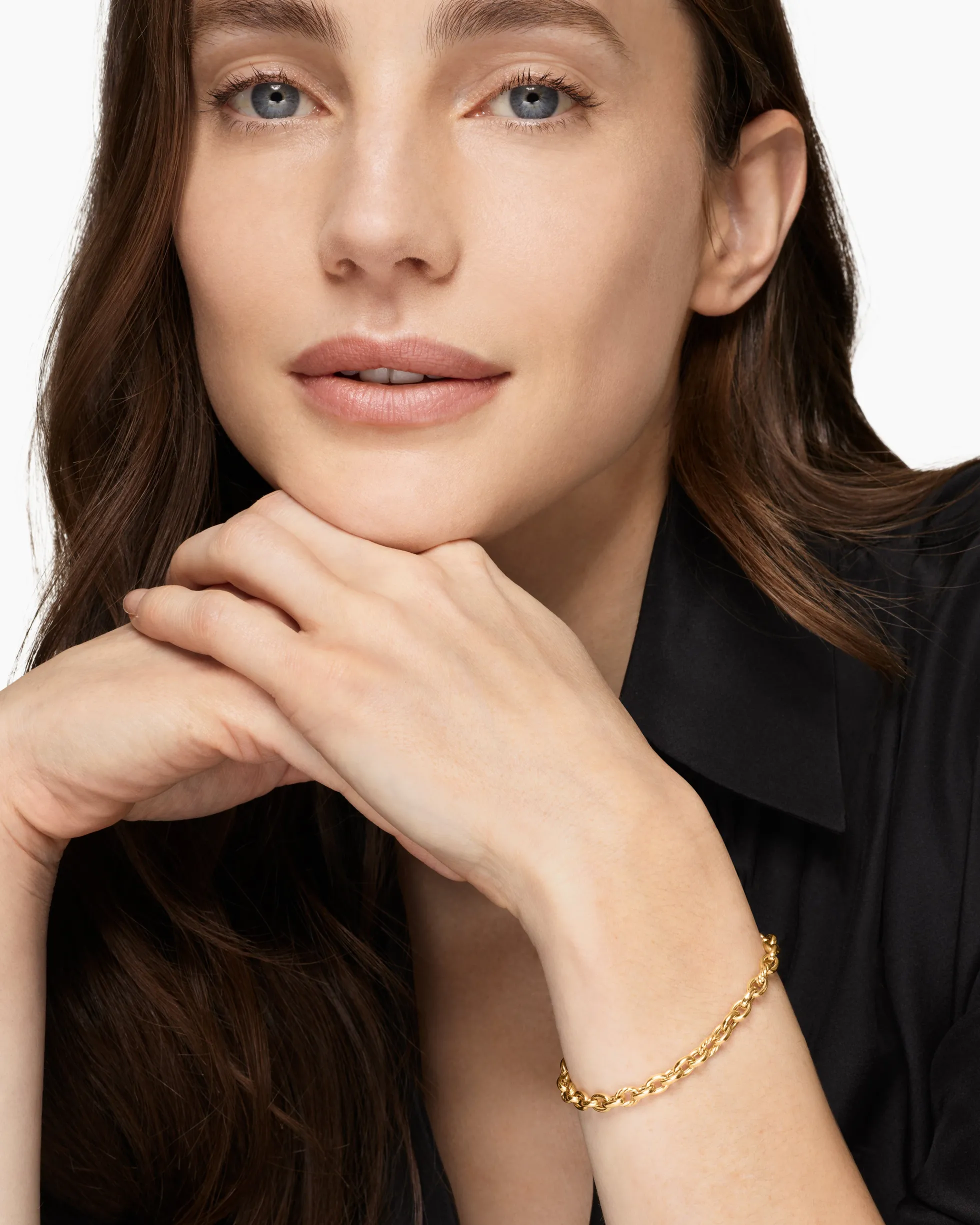 DY Mercer® Petite Chain Bracelet 18K Yellow Gold, 4.5mm
