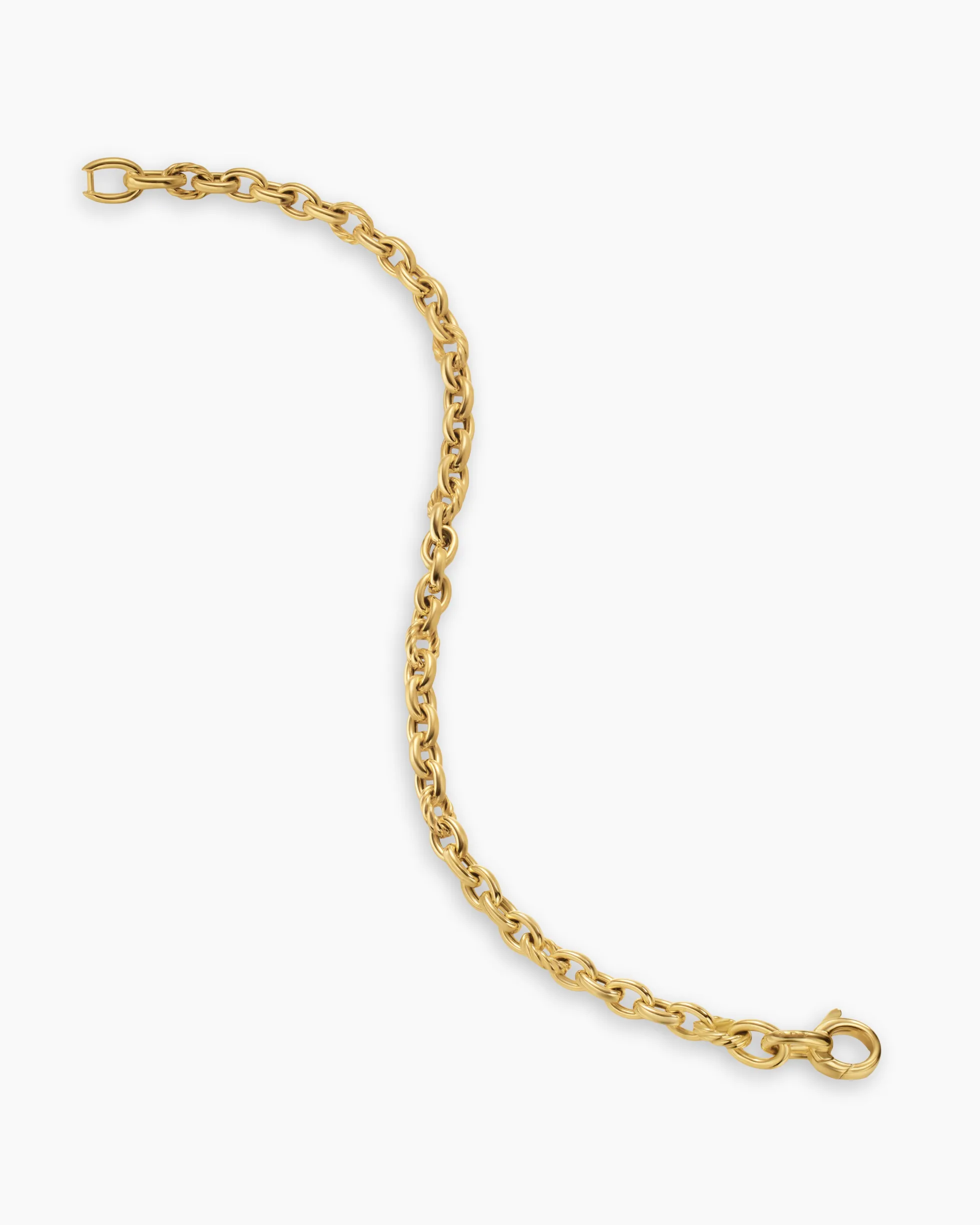 DY Mercer® Petite Chain Bracelet 18K Yellow Gold, 4.5mm