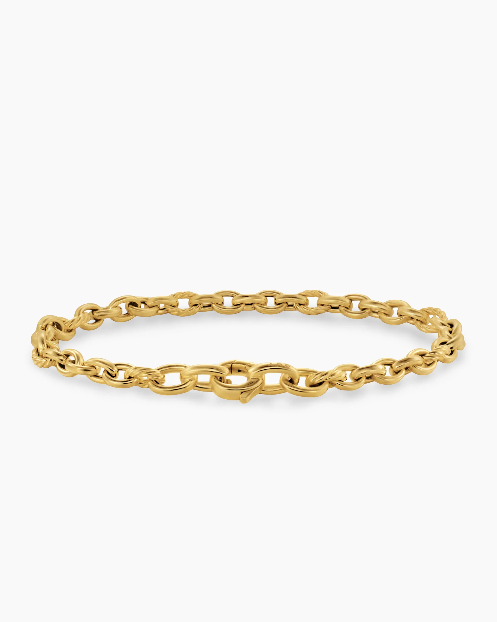 DY Mercer® Petite Chain Bracelet 18K Yellow Gold, 4.5mm