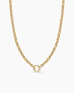 DY Mercer® Petite Chain Necklace 18K Yellow Gold, 4.5mm
