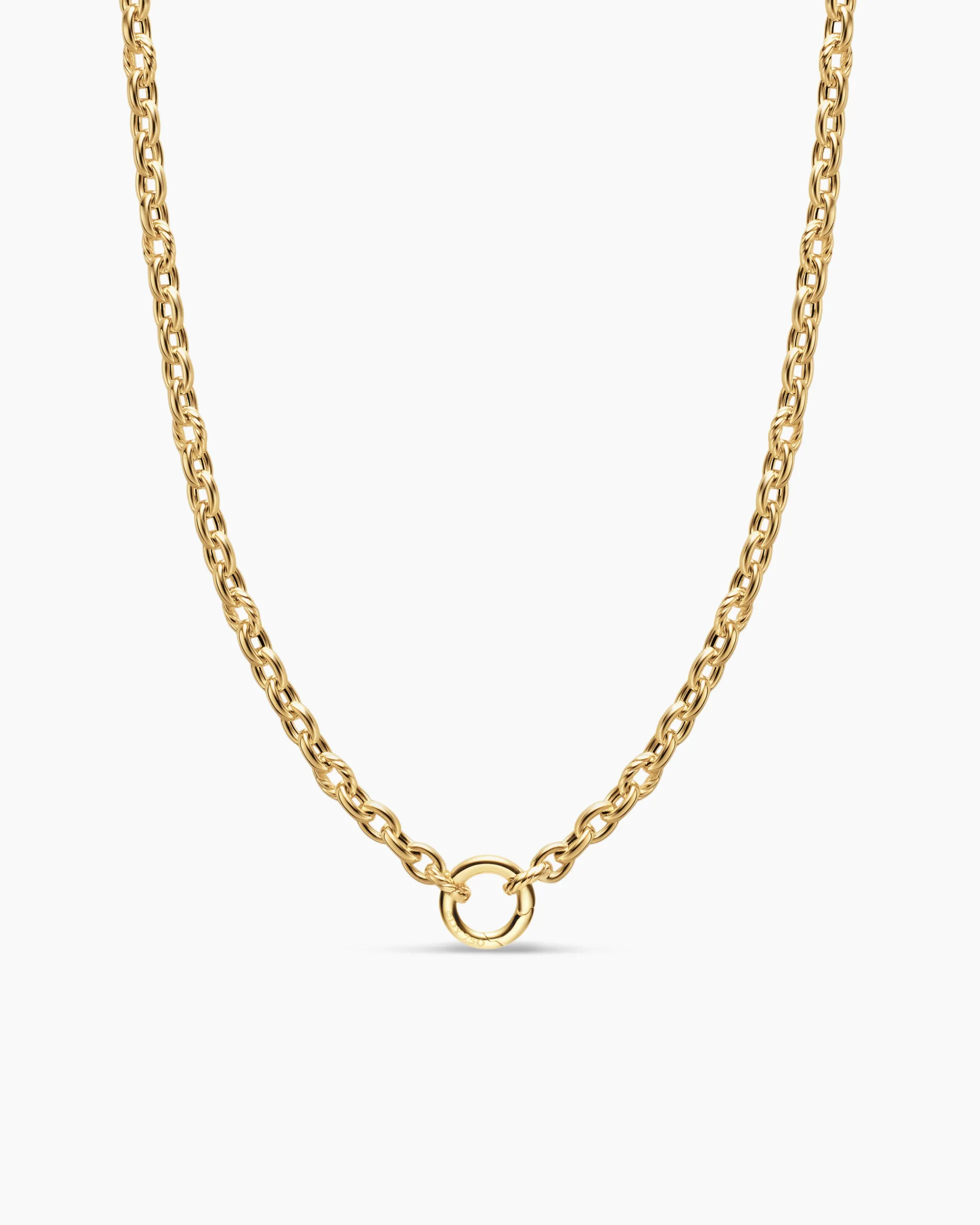 DY Mercer® Petite Chain Necklace 18K Yellow Gold, 4.5mm