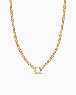 DY Mercer® Petite Chain Necklace 18K Yellow Gold, 4.5mm