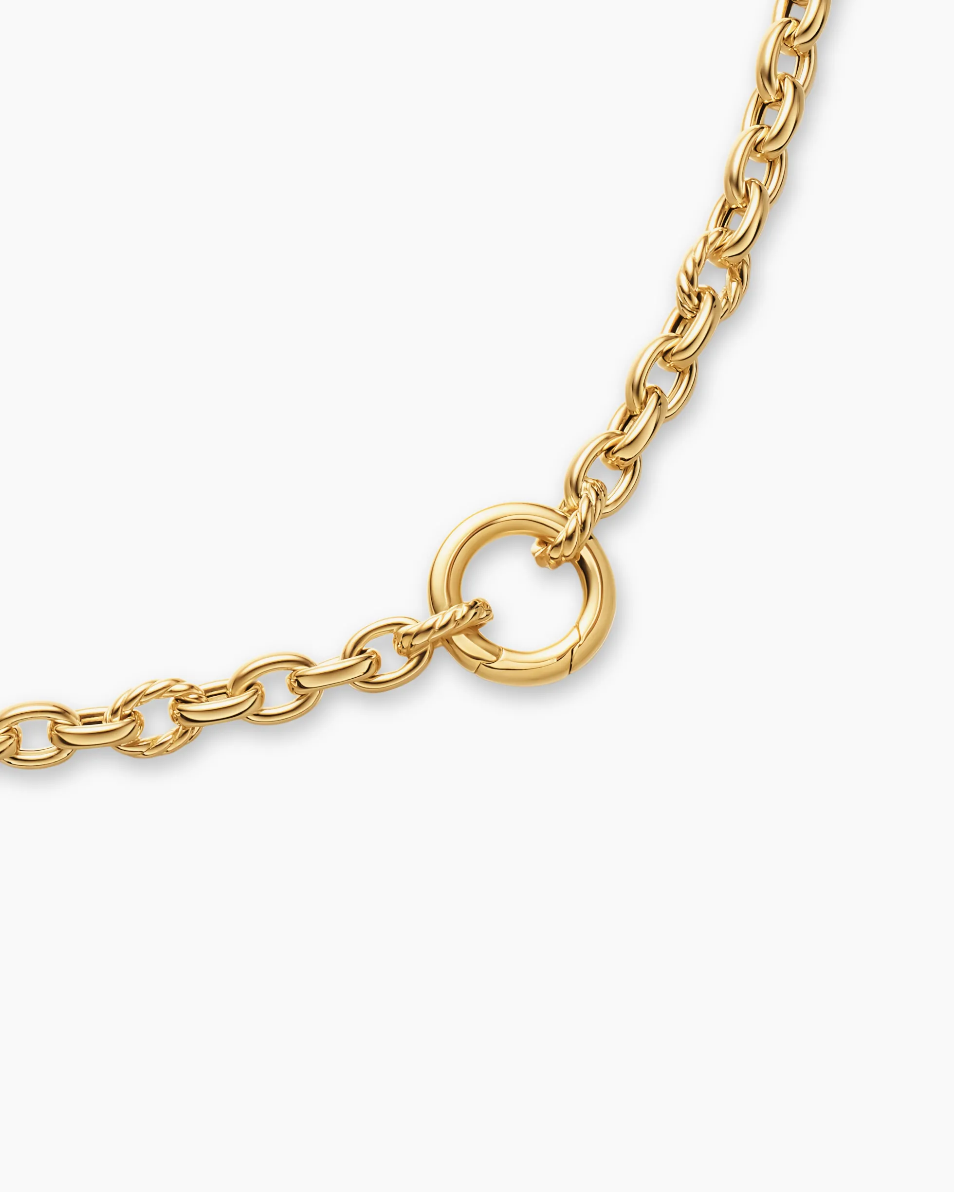 DY Mercer® Petite Chain Necklace 18K Yellow Gold, 4.5mm