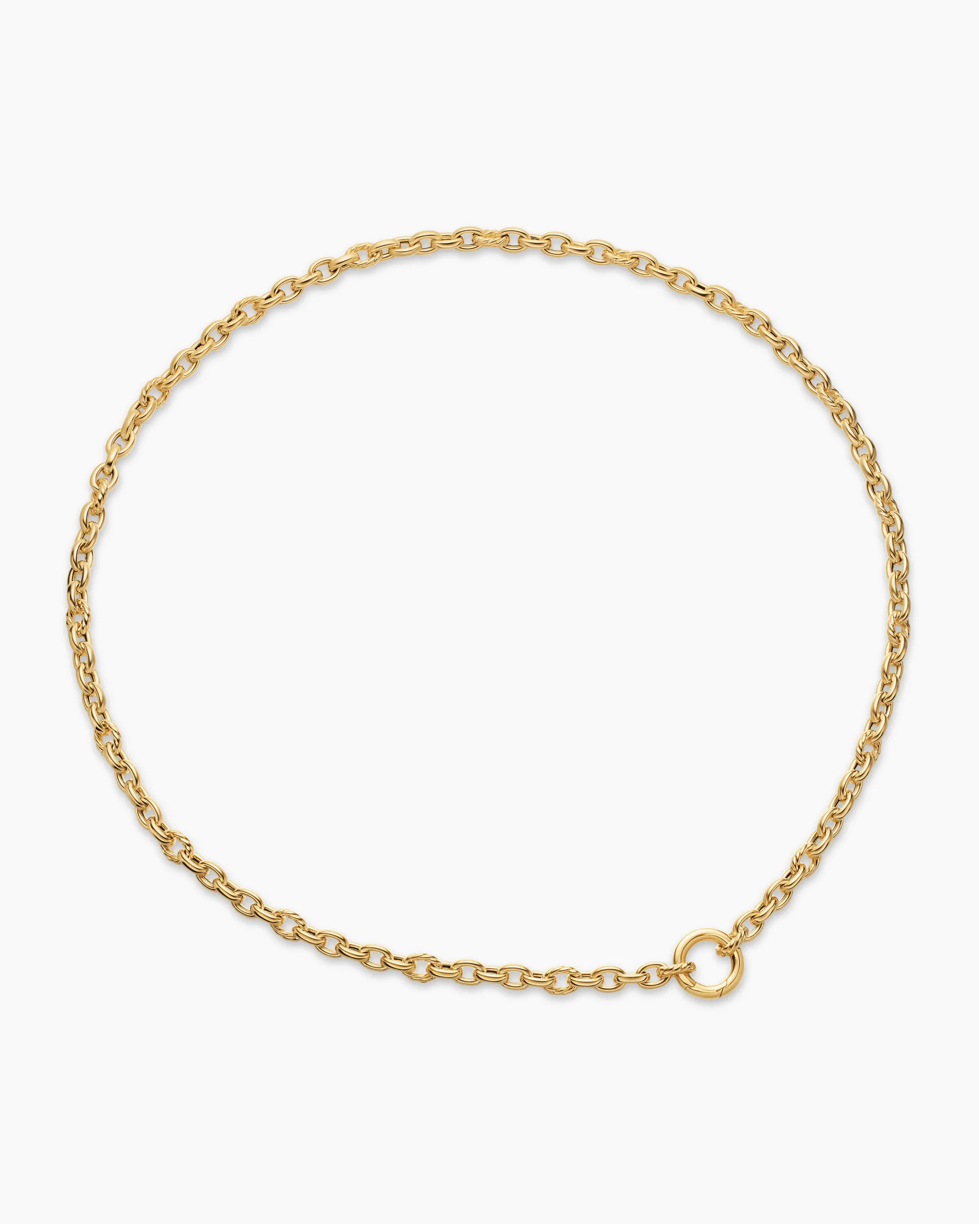DY Mercer® Petite Chain Necklace 18K Yellow Gold, 4.5mm