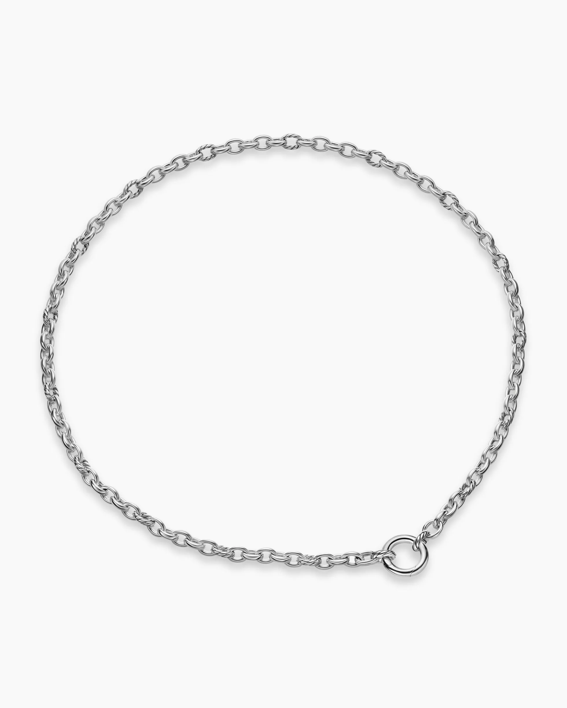 DY Mercer® Petite Chain Necklace Sterling Silver, 4.5mm