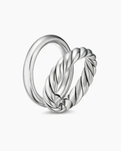 DY Mercer® Two Row Ring Sterling Silver, 8mm