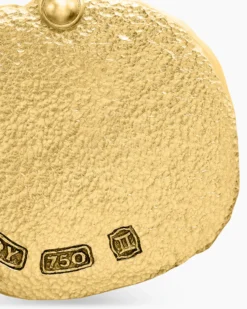 Gemini Amulet 18K Yellow Gold, 17mm