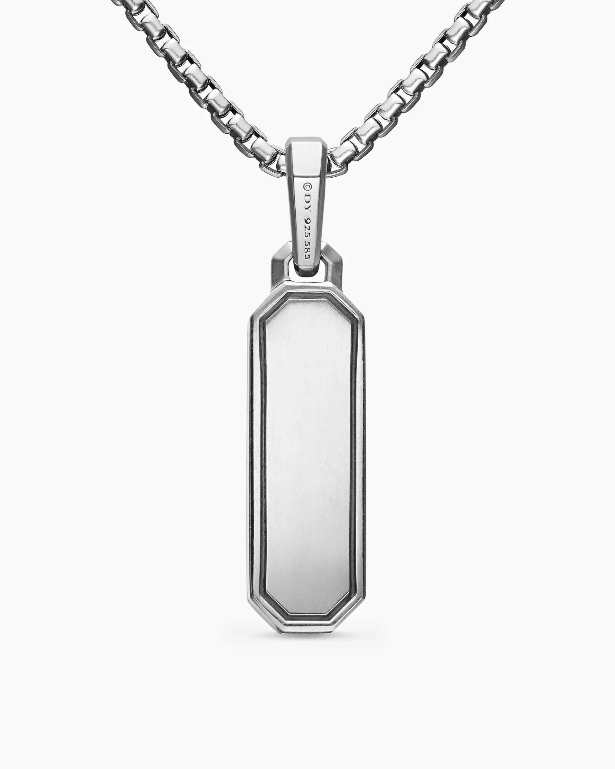 Honor Amulet Sterling Silver with 14K Yellow Gold, 27mm