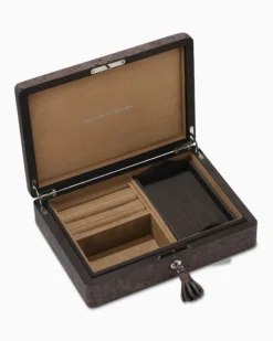 Jewelry Box Dark Brown Cork