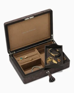 Jewelry Box Dark Brown Cork