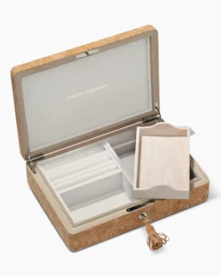 Jewelry Box Tan Cork