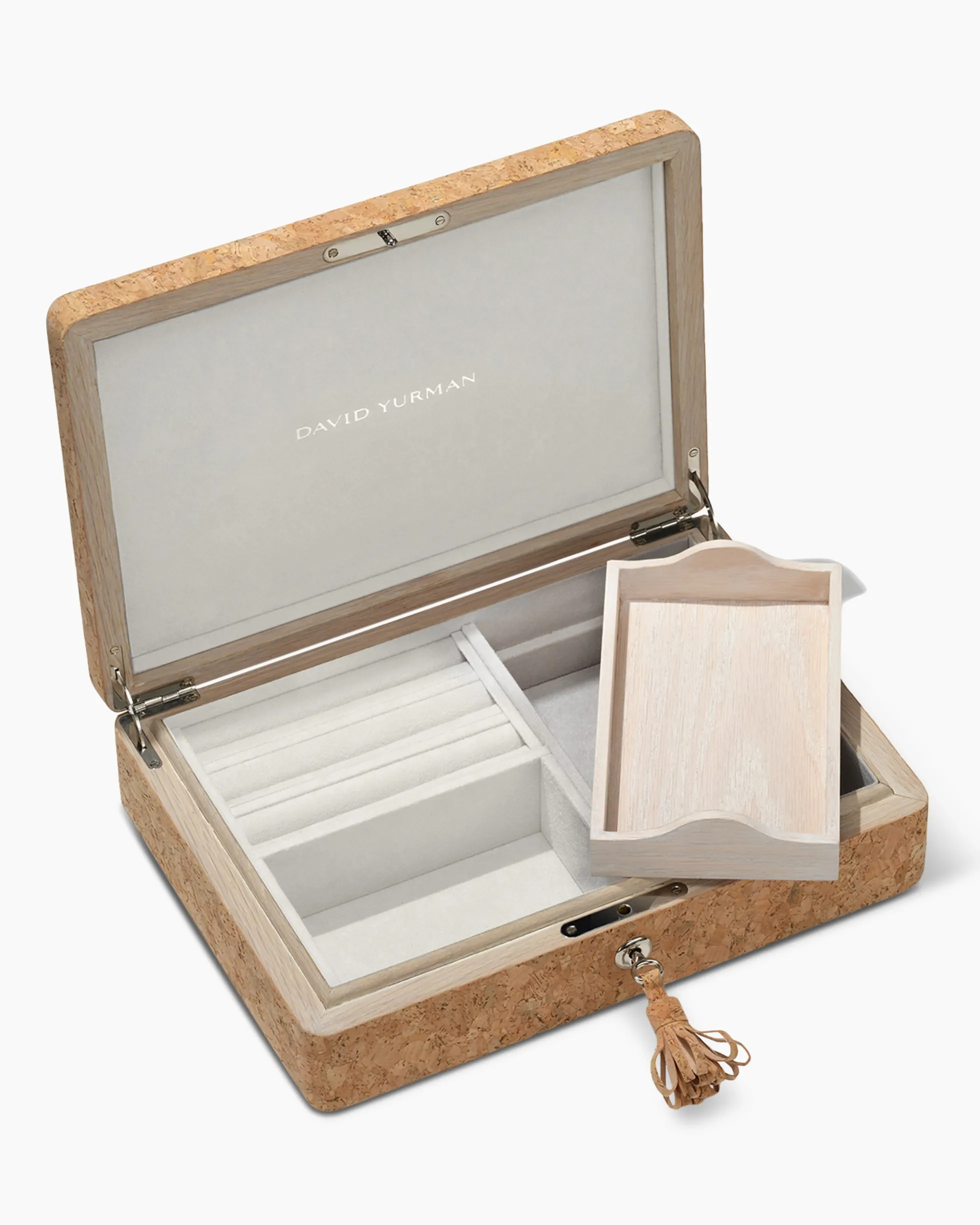 Jewelry Box Tan Cork