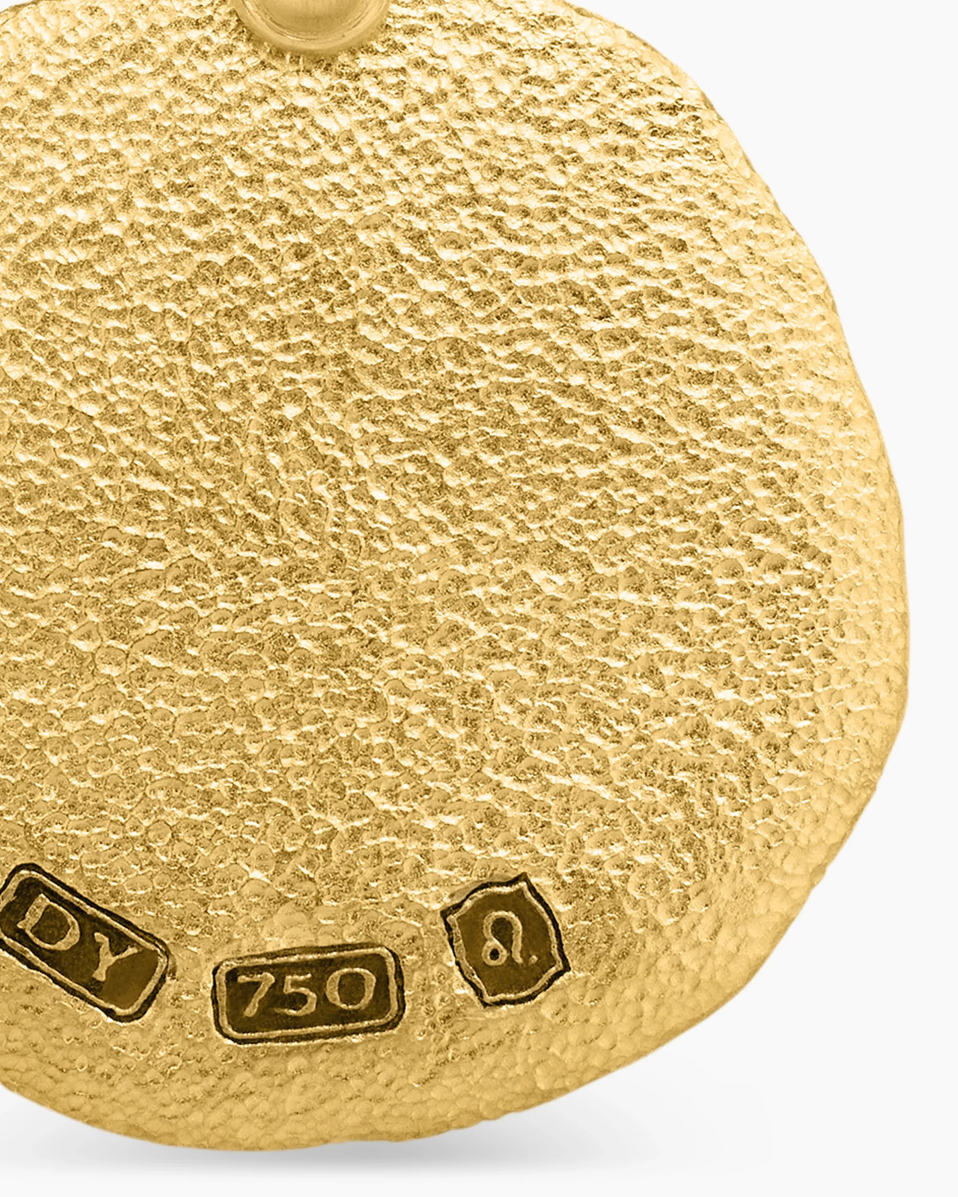 Leo Amulet 18K Yellow Gold, 17mm