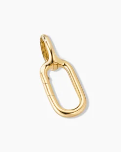 Lexington Amulet Holder 18K Yellow Gold, 21mm