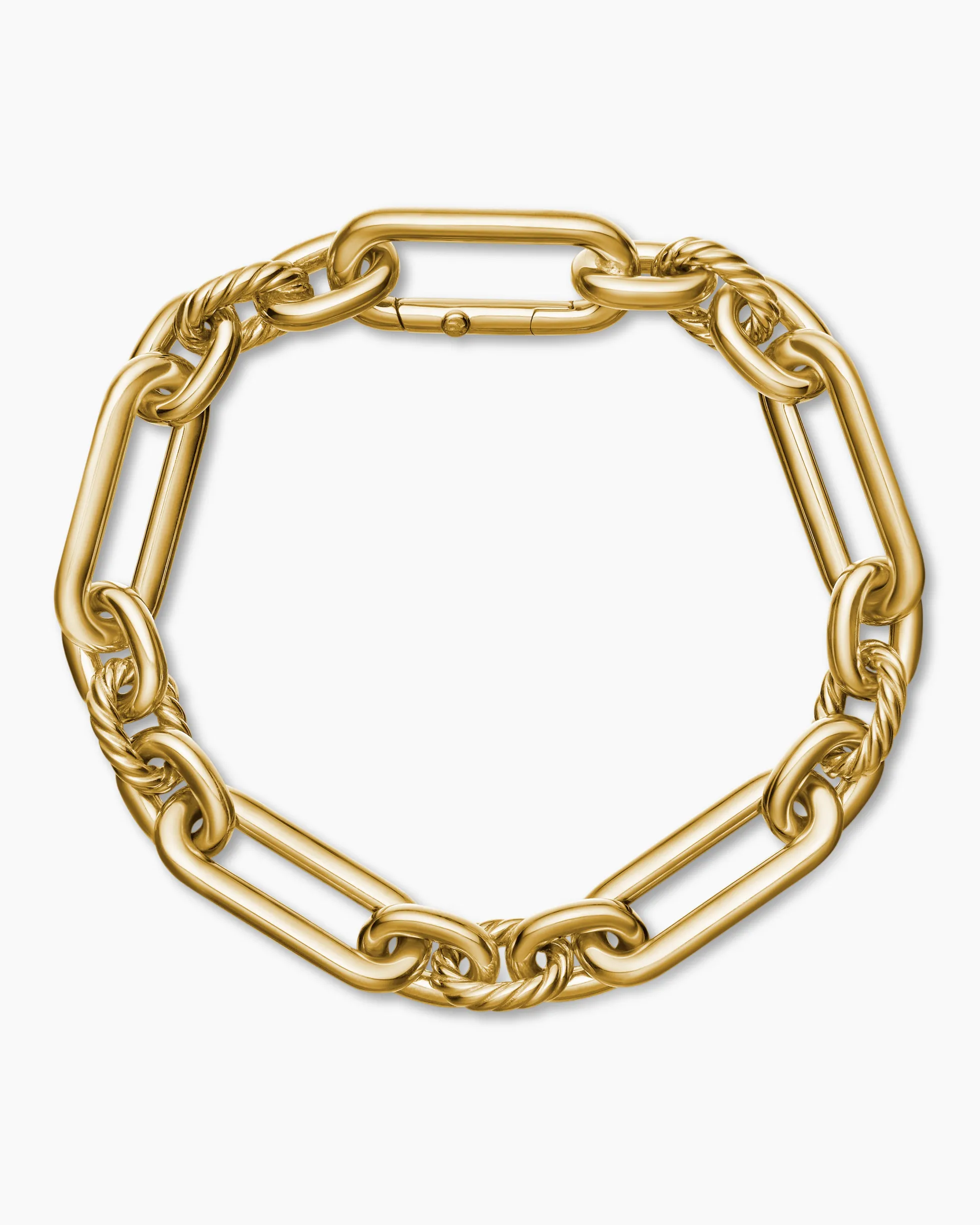 Lexington Chain Bracelet 18K Yellow Gold, 9.8mm