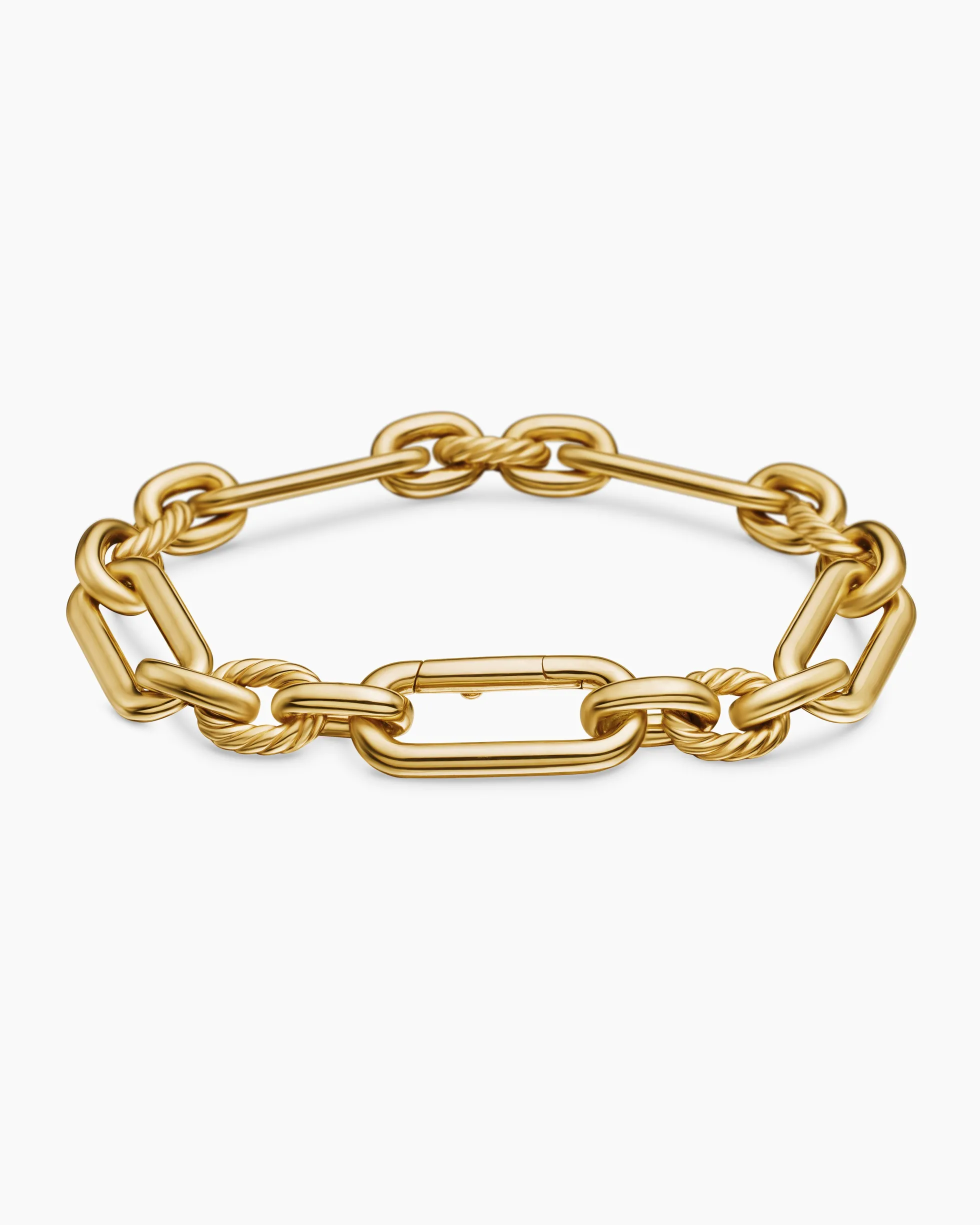 Lexington Chain Bracelet 18K Yellow Gold, 9.8mm