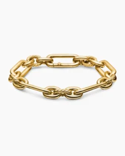 Lexington Chain Bracelet 18K Yellow Gold, 9.8mm