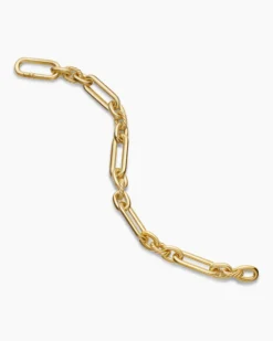 Lexington Chain Bracelet 18K Yellow Gold, 9.8mm