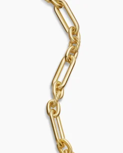 Lexington Chain Bracelet 18K Yellow Gold, 9.8mm