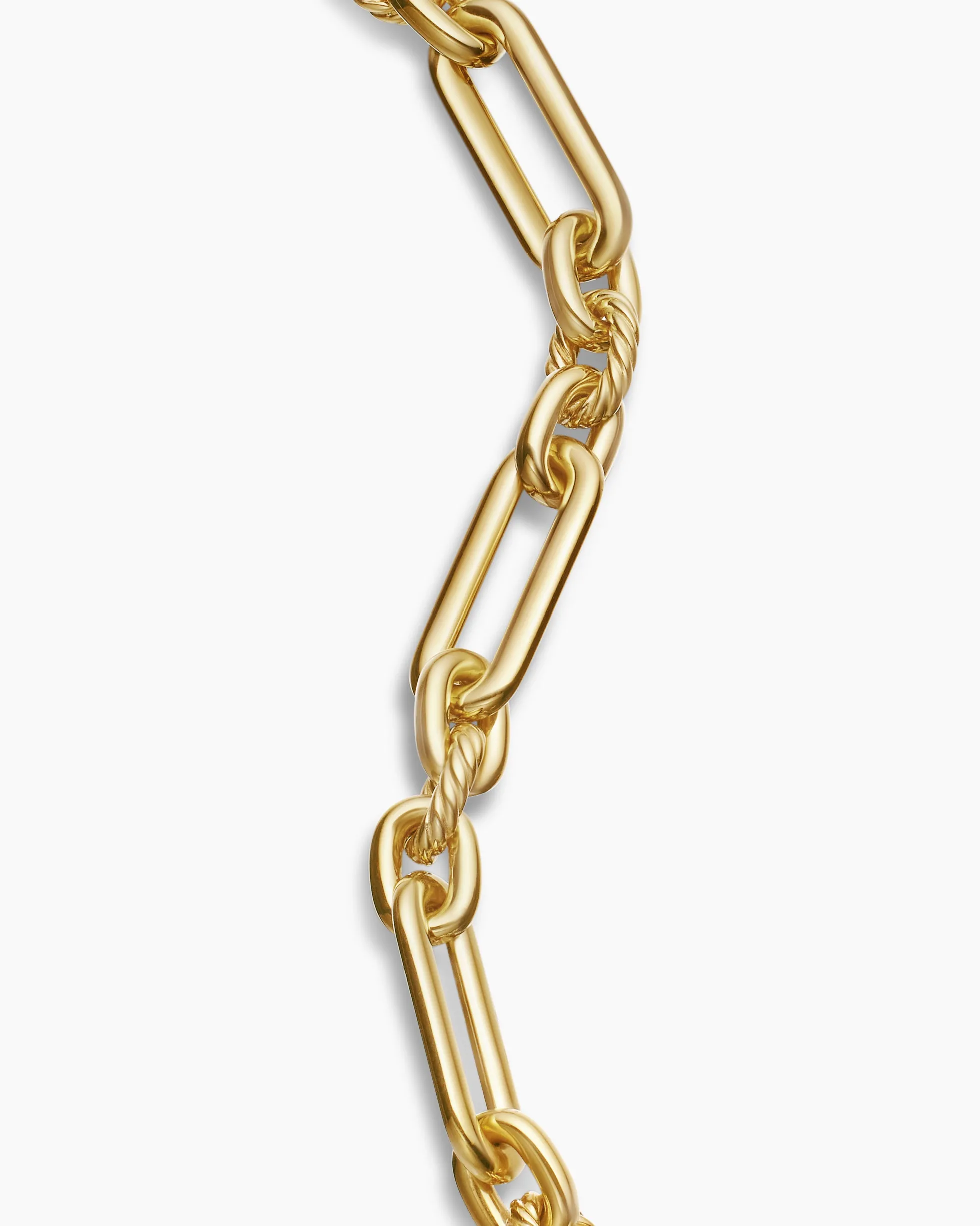 Lexington Chain Bracelet 18K Yellow Gold, 9.8mm
