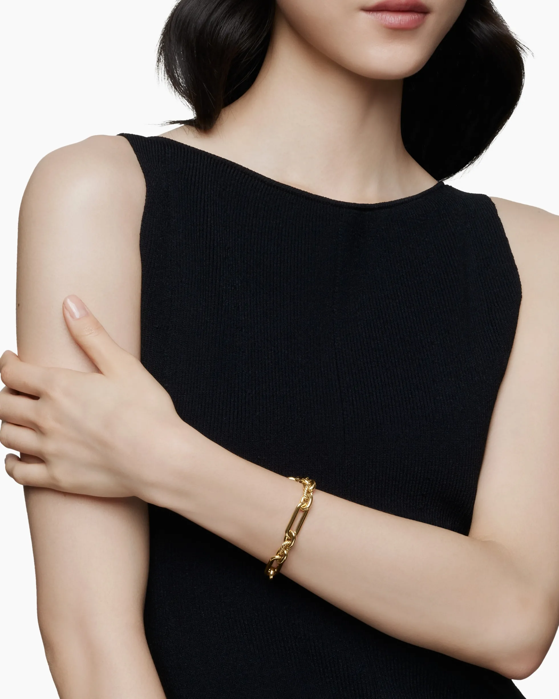 Lexington Chain Bracelet 18K Yellow Gold, 9.8mm