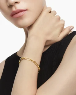 Lexington Chain Bracelet 18K Yellow Gold, 6.5mm