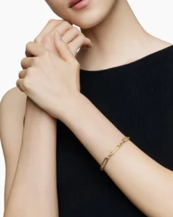 Lexington Chain Bracelet 18K Yellow Gold, 6.5mm
