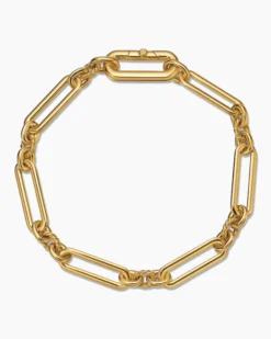 Lexington Chain Bracelet 18K Yellow Gold, 6.5mm