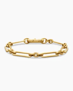 Lexington Chain Bracelet 18K Yellow Gold, 6.5mm