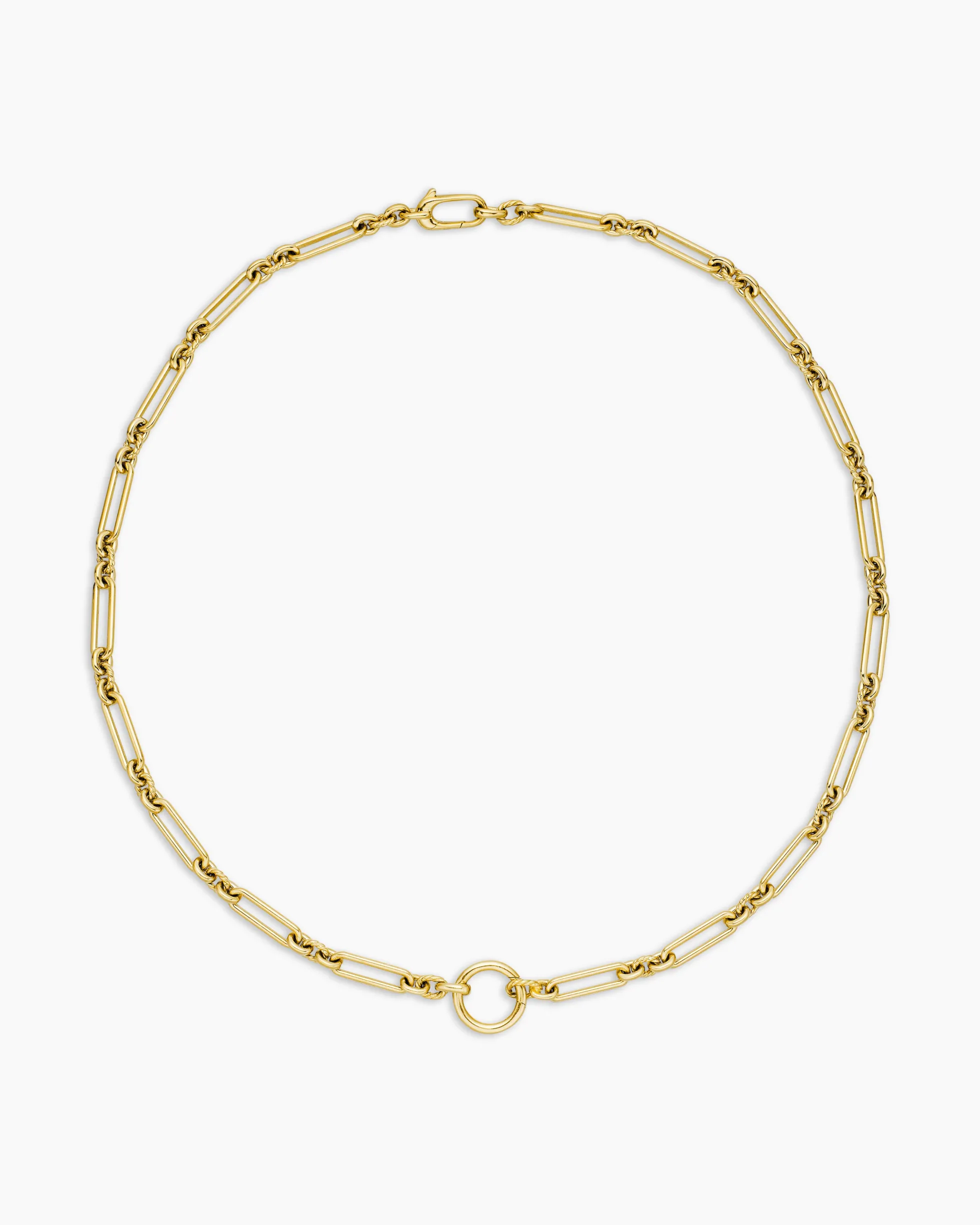 Lexington Chain Necklace 18K Yellow Gold, 4.5mm