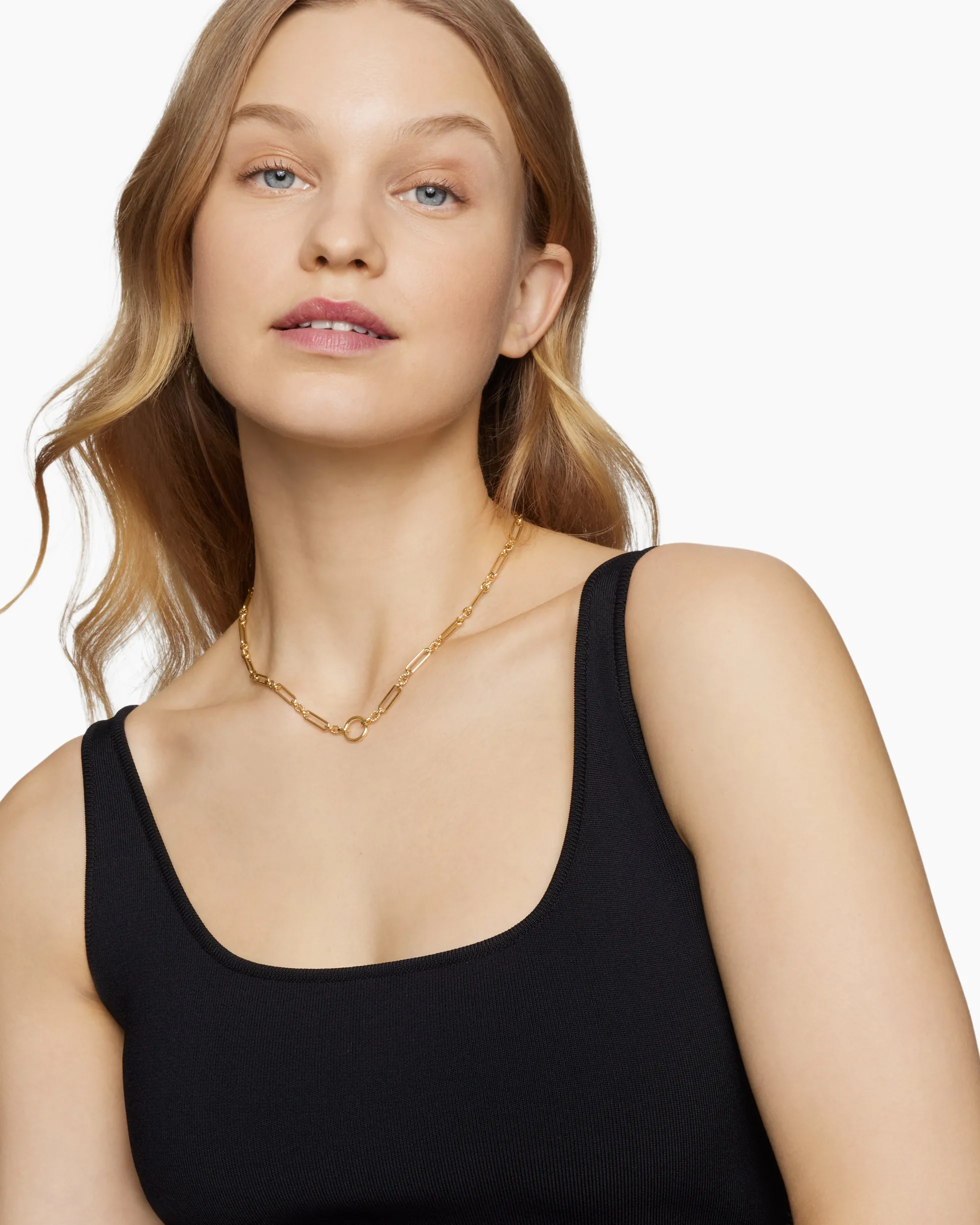 Lexington Chain Necklace 18K Yellow Gold, 4.5mm