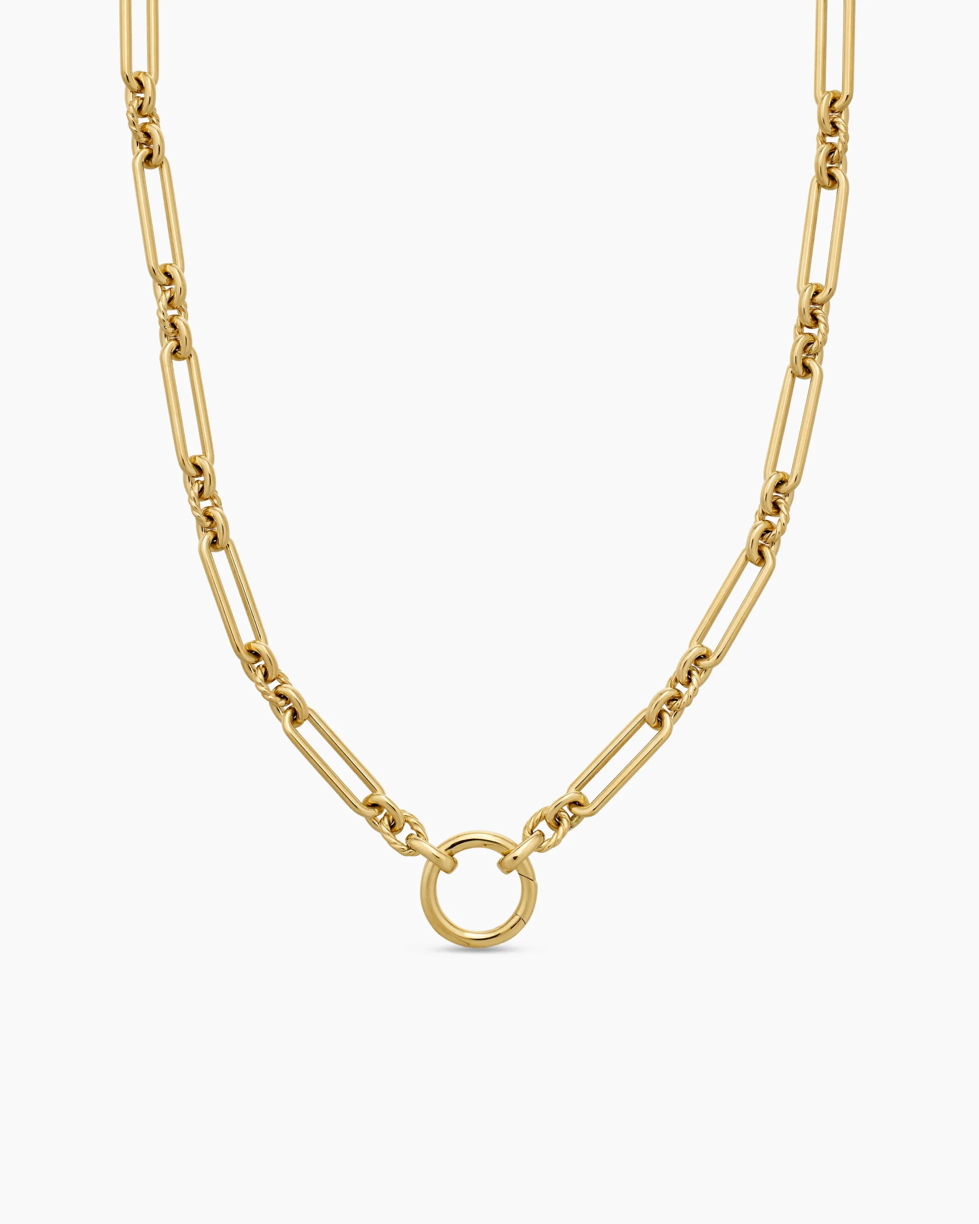 Lexington Chain Necklace 18K Yellow Gold, 4.5mm