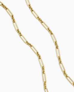 Lexington Chain Necklace 18K Yellow Gold, 4.5mm
