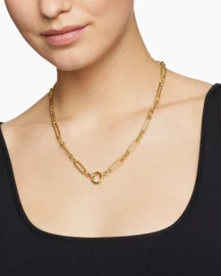 Lexington Chain Necklace 18K Yellow Gold, 6.5mm